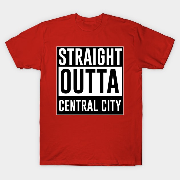 Straight outta Central City T-Shirt by Heroified